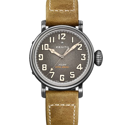 高仿真力時大飛飛行員11.1940.679/91.C807 男士機(jī)械表